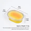 PU slow rebound simulated half-baked cheese bread squishy toy, 8x6x3.3cm, 15.5g weight. - Half-Baked Cheese (Without Sticker) / Oval Boxed