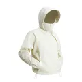 Chaqueta ligera con capucha de protección solar y máscara para hombre y mujer, anti-UV - XS / Tops / Albaricoque