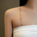 Fashionable silver rhinestone decorative bra strap for off-shoulder tube tops and dresses - Style 3797 / 1 Pair Pack / Silver