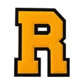 Yellow chenille embroidered letter R patch with black border for DIY clothing decoration - Letter R / 1 Piece