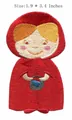 Little Red Riding Hood iron-on embroidered patch for clothing DIY decoration - Little Red Riding Hood (JLA_A000629)