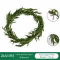1.5m soft-touch artificial Norfolk pine garland for festive Christmas home decor - Long Norfolk Pine Garland / 26 Branches