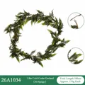 1.8m artificial Norfolk pine Christmas garland for holiday home wall decoration - Long Fir Garland / 30 Branches