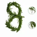 Premium 2.7m Realistic Norfolk Pine Christmas Garland with Soft Touch Pine Needles - Long Norfolk Pine Garland / 80 Branches