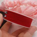 High quality red Mambo non-elastic cotton cord for DIY jewelry and necklace making - 1.2mm / Red (02#)