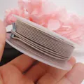 Beigebraune geflochtene Baumwollschnur für DIY-Schmuck, unelastisch und strapazierfähig - Ca. 1,2 mm / Kaffee (05#)