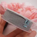Cordino professionale in cotone intrecciato grigio 1,5 mm non elastico per DIY - 1.2mm / Grigio (06#)