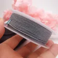 Professionelle graue geflochtene Baumwollschnur für DIY Halsketten und Armbandschmuck - Ca. 1,2 mm / Grau (07#)