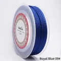 1.5mm Königsblaues geflochtenes Seil für DIY-Halsketten- und Armbandherstellung - Saphirblau