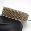 Macro view of 1.5mm multi-colored braided dragon pattern cord for DIY jewelry - Standard 1.5mm approx 1.6mm / Green and Brown Mixed(2)