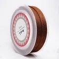 Hochwertige Spule mit 1,5 mm brauner Maisschnur für die DIY-Schmuckherstellung - Braun
