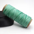 0.5mm green variegated star-sky waxed cord for DIY jewelry making and braiding - 6-Strand Approx 0.5mm / Emerald Green Gradient (C136)