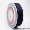 Professionelle 1,5 mm geflochtene Nylonschnur in Tintenblau für DIY-Schmuckherstellung - Tintenblau