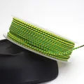 1.5mm green and yellow braided dragon pattern cord for jewelry making and DIY crafts - Yellow and Green Dragon Cord (13#) / 10 Meters Per Roll