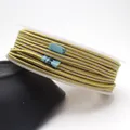 1.8mm yellow and purple dense mixed color woven round cord for DIY jewelry making - Yellow And Purple Bicolor (03#) / 1.8mmx10m