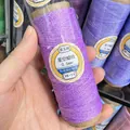 Professional 0.4mm purple waxed cord with gold metallic strands for DIY jewelry braided bracelets - 6-Strand Gold Silk Waxed Cord / 0.5mm / Approx 120m / Starry Magic Purple (XK15)