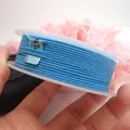 Cordino in cotone intrecciato blu da 1,2 mm per la creazione di gioielli fai da te - Circa 1,2 mm / Blu (29)