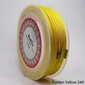 1,5 mm goldgelbe geflochtene Maisschnur für DIY-Schmuckherstellung und Halsketten - Goldgelb