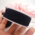 Cordino in cotone Mambo intrecciato nero non elastico da 1,2 mm per gioielli e collane fai da te - 1.2mm / Blu Nero (32#)