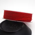 1.5mm red braided dragon pattern rope for DIY jewelry and bracelets in red variant - Standard 1.5mm approx 1.6mm / Red