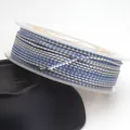 1.5mm blue and silver dragon pattern braided cord thread for jewelry making DIY necklaces - Dragon Pattern Braided Cord (89#) / 1.5MM (ai-10m/Roll) / Blue and Silver Gray