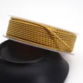 1.5mm golden braided dragon rope cord spool for DIY bracelet and necklace making - Standard 1.5mm approx 1.6mm / Beige