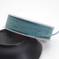 1.5mm teal braided dragon pattern cord for DIY jewelry making and handicraft accessories - Standard 1.5mm approx 1.6mm / Cyan