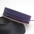 1.5mm red and blue dragon pattern braided cord for pendant and bracelet jewelry making - Red and Blue Dragon Braided Cord (27#) / 1.5mm x 10 Meters Per Roll