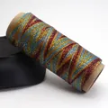 Cordon ciré multicolore éclatant de 0,5 mm pour le tressage de bijoux DIY créatifs - Espace Teint Régulier Multicolore (C70)