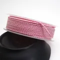 Premium 1.5mm pink dragon pattern braided cord for DIY jewelry making on plastic spool - Standard 1.5mm approx 1.6mm / Pink