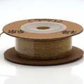 Nahaufnahme von hochwertiger 1,0 mm goldener Metallschnur für DIY-Schmuck und Armbänder - 1.0mm / Gold