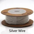 Nahaufnahme von 1,0 mm silbernem Schmuckfaden, ideal für DIY-Armband- und Bastelarbeiten - 1.0mm / Silber