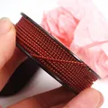 Premium red and gold 1mm Manbo cord spool for DIY jewelry braiding and weaving - Approx. 1.5MM / Tibetan Red