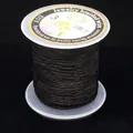 High quality 3-ply black jewelry braided cord spool for DIY necklace and bracelet weaving - 3 Strands (0.2mm/150m) / Black