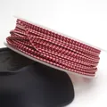 1.5mm two-tone red dragon pattern braided cord on spool for handmade DIY jewelry making - Red and Pink Dragon Cord (53#) / 1.5mm (10 Meters/Roll)