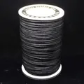 Black No. 4 Korean silk cord for DIY jewelry braiding and Chinese knots. - No. 4 Approx. 3mm / Black