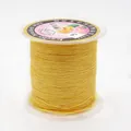 Yellow 3-strand braided gold wire for DIY jewelry making on spool - 3 Strands (0.2mm/150m) / Gold Yellow