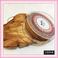 Premium 1mm metallic gold thread for DIY jewelry weaving, tassels and crafts, color 1004# - 1mm / Brown Gold (1004#)