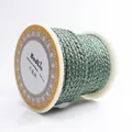 Grass green 2.5mm dragon pattern braided cord for DIY necklace jewelry making - 2.5mm / Grass Green 06#