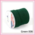 Premium dark green Milan cord DIY jewelry rope spool for necklace and bracelets crafting - Green 008