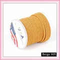Beige Milan cord for DIY bracelets and necklaces on a spool beige jewelry string - Beige 009