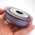 0.85mm iridescent purple beading cord for DIY bracelet weaving and jewelry making projects - Approximately 0.8mm / 05 Dreamy Purple