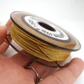 0.85mm metallic gold jade thread cord for DIY bracelet beading and handmade weaving projects - Approximately 0.8mm / 12 Red Gold