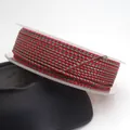 1.5mm red and green dragon pattern braided cord for DIY necklace and bracelet jewelry - Red-Green Dragon Cord (75#) / 1.5mm Diameter 10m/Roll