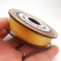 Golden 0.85mm Cloud series jade thread spool for DIY jewelry making and weaving - Approximately 0.8mm / 27 Warm Sun