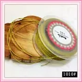 1mm metallic gold thread spool for DIY jewelry making and braiding - 1mm / Gold Thread (1010#)
