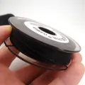 0.85mm black braided jade cord on spool for DIY bracelet beading - Approximately 0.8mm / Style 4 Black