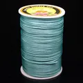 Cordon à bijoux tressé sarcelle pour la fabrication de bracelets DIY et nœuds chinois - N° 5 (Environ 2,5 mm) / Cyan