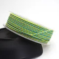 1.5mm yellow and blue braided dragon pattern rope for DIY jewelry necklace making - Yellow-Blue Dragon Cord (77#) / 1.5mm Diameter 10m/Roll