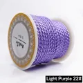 Light purple 2.5mm dragon pattern thread on a white spool for DIY necklace jewelry making - 2.5mm / Light Purple 22#